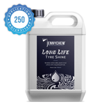 Jennychem Long Life Tyre Shine | Revitalize Rubber, Plastic & Vinyl