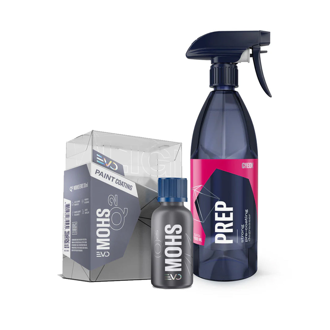 Gyeon Q² Mohs EVO and Prep Kit | Preparation & Protection Duo 1L