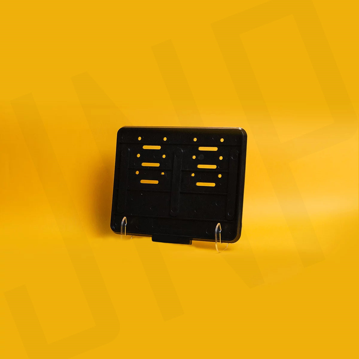 Motorbike Number Plate Holder Surround (Black)