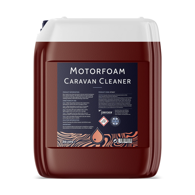 Jennychem Motorfoam Caravan Cleaner 20L | Snow Foam