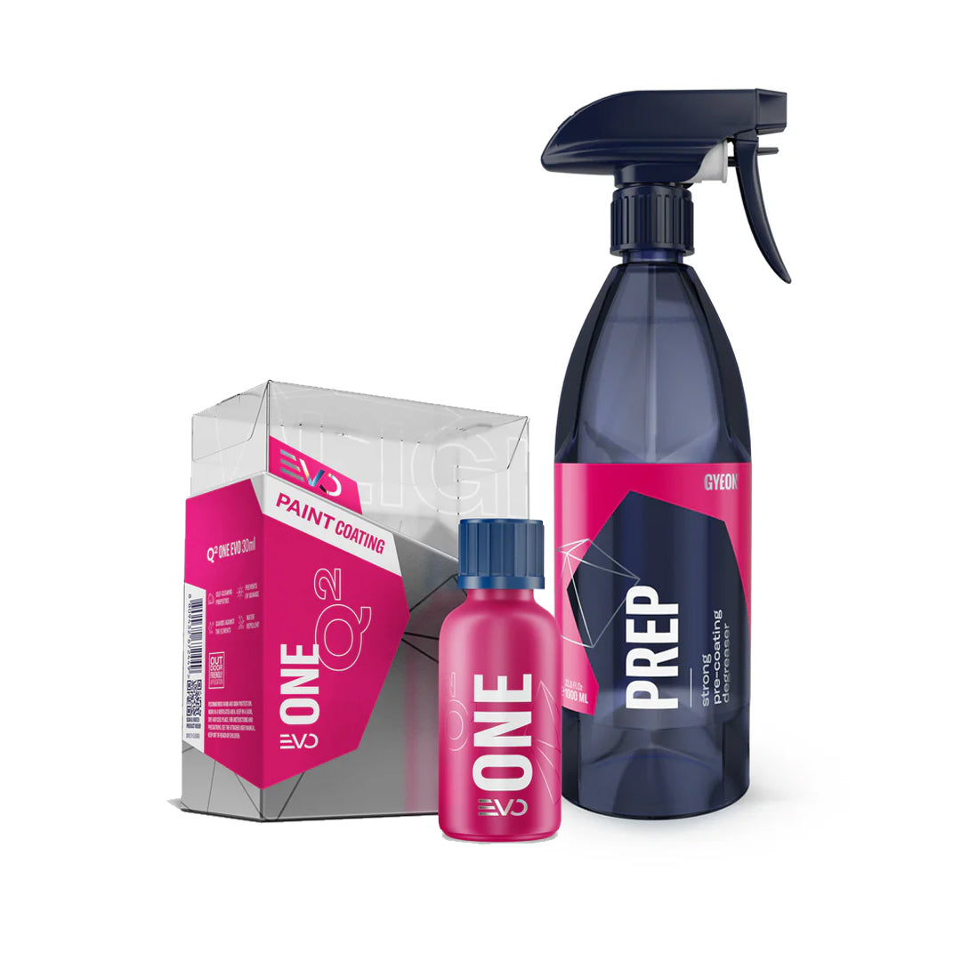 Gyeon Q² One EVO and Prep Kit | Preparation & Protection Duo 1L