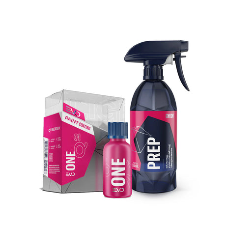 Gyeon Q² One EVO and Prep Kit | Preparation & Protection Duo 500ml