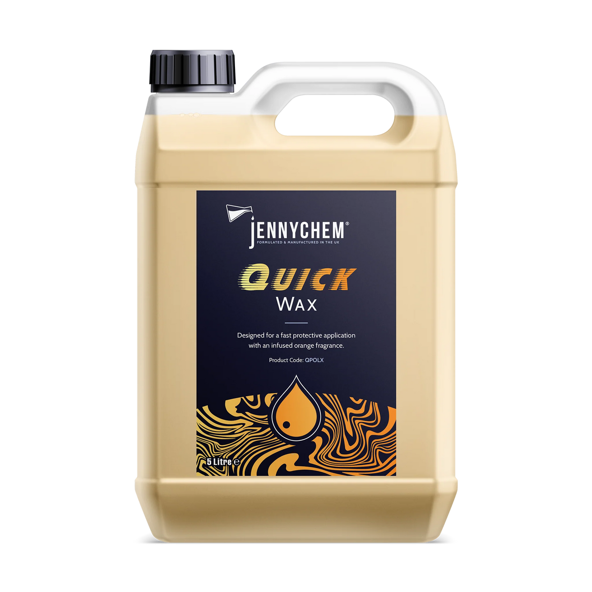 Jennychem Orange Quick Wax | Fast Protective Application 5L