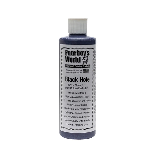 Poorboy's World Black Hole Show Glaze 473ml | For Dark Cars