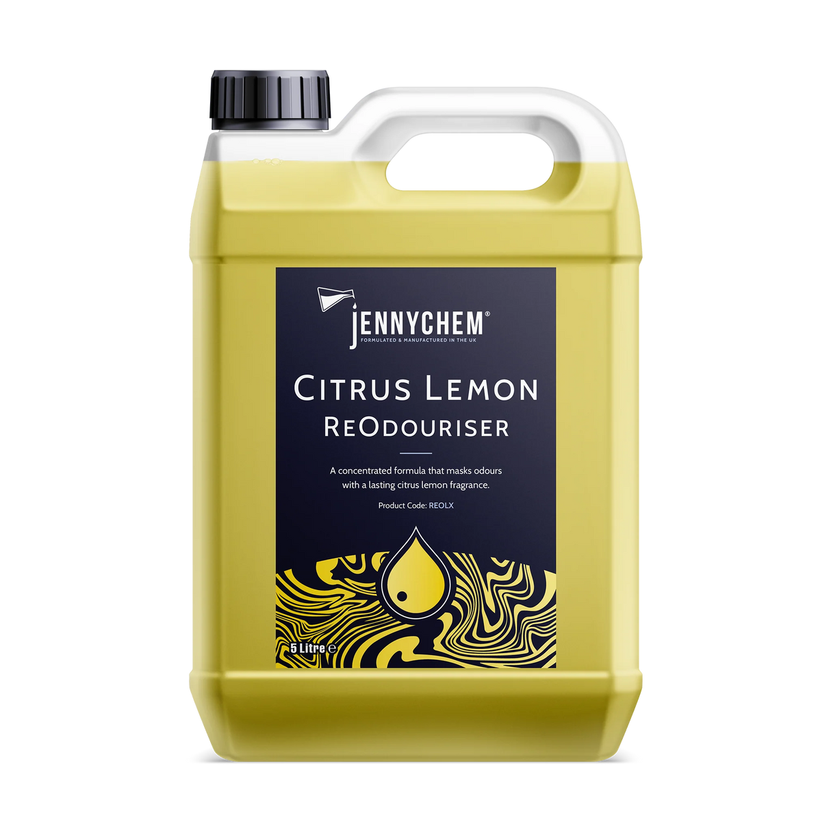 Jennychem Re-Odouriser Concentrate 5L | Dilutable Air Freshener - Citrus Lemon