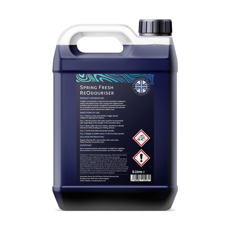 Jennychem Re-Odouriser Concentrate 5L | Dilutable Air Freshener - Spring Fresh