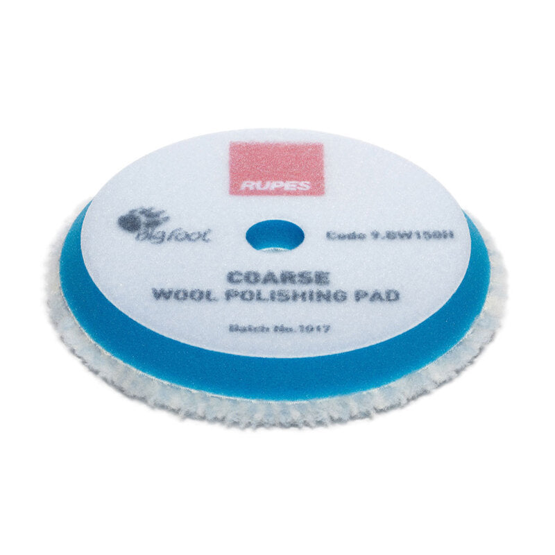 Rupes Blue Wool Polishing Pad - Coarse – 130mm