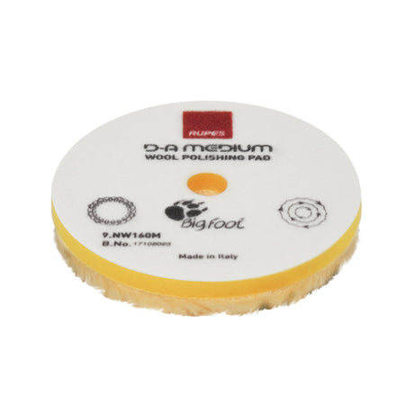 Rupes Yellow Medium Wool Polishing Pad 5" 150mm
