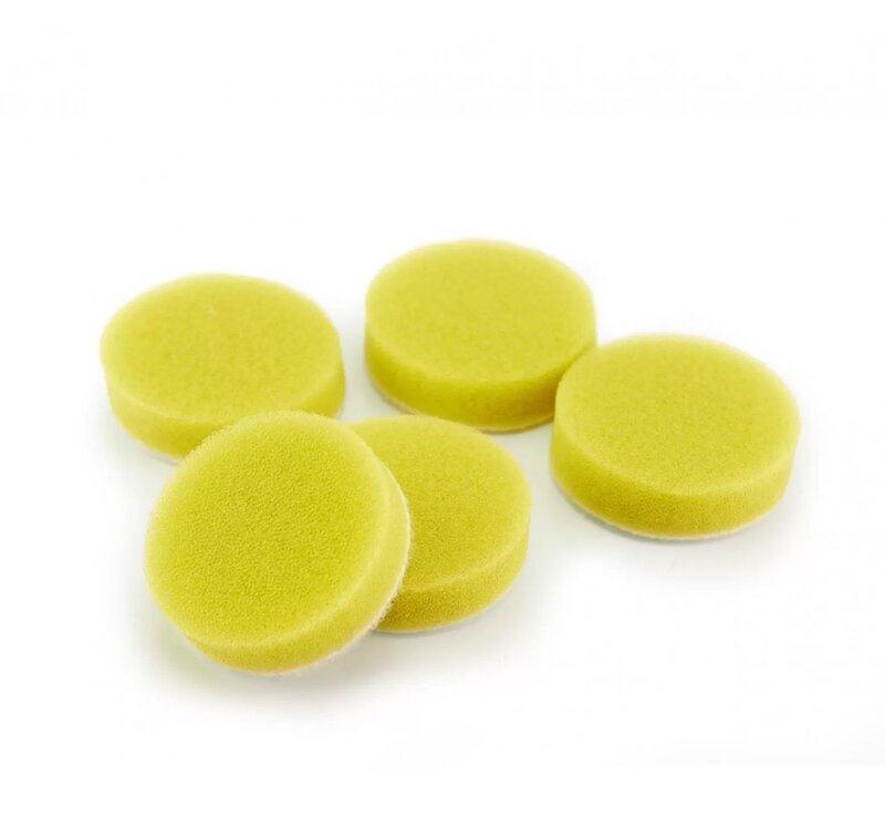ShineMate Yellow Medium Cut Pads 1.6" - 5 Pack