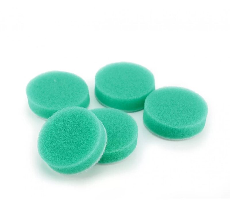 ShineMate Green Heavy Cut Pads 1.6" - 5 Pack