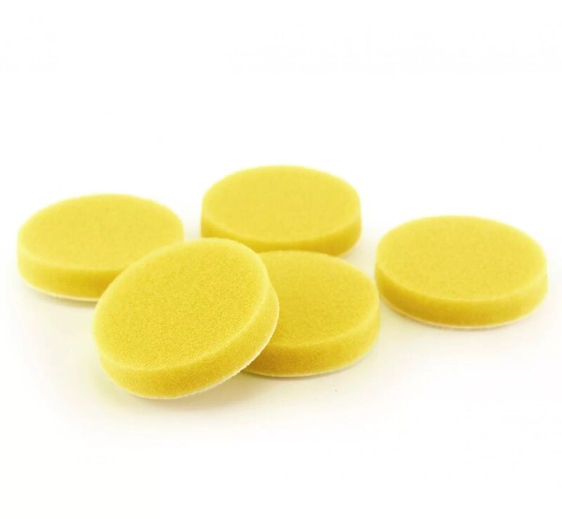 ShineMate Yellow Medium Cut Pads 2.2" - 5 Pack