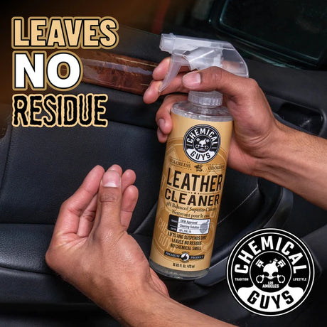 Chemical Guys Leather Cleaner 473ml | pH Balanced Cleaner