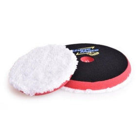 Shinemate Red Microfibre Finishing Pad 5 inch | All In One Pad