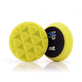 ShineMate Black Diamond Yellow Cutting Pad 4 Inch | 100mm