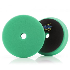 ShineMate Flat Foam Green Heavy Cutting Pad 6 Inch | 150mm