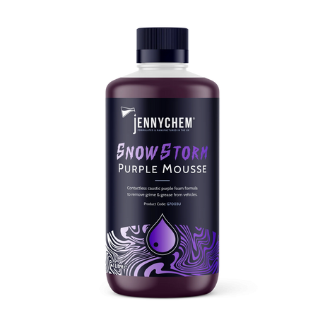 Jennychem Snowstorm Purple Mousse  | Purple TFR Snow Foam