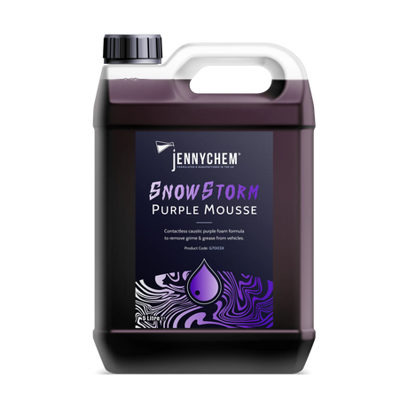 Jennychem Snowstorm Purple Mousse  | Purple TFR Snow Foam