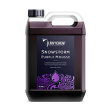 Jennychem Snowstorm Purple Mousse 1L | Purple TFR Snow Foam