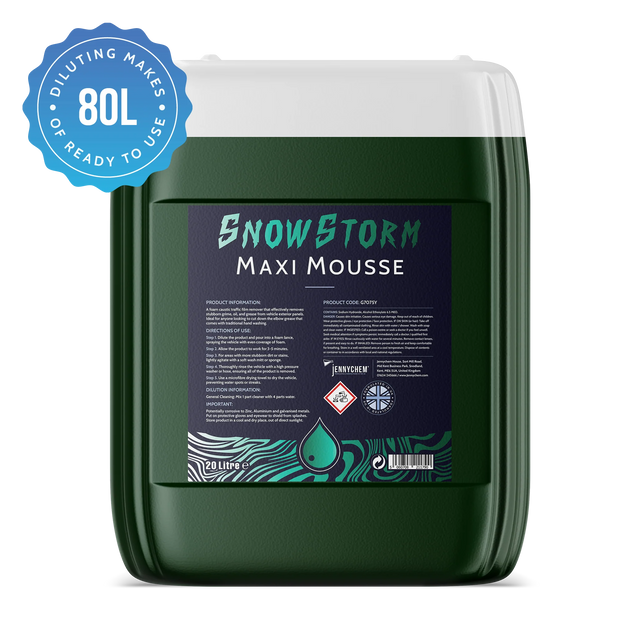 Jennychem Snowstorm TFR Maxi Moose | High Strength TFR Foam 20L