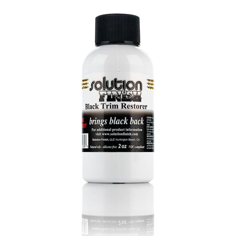 Solution Finish Black Trim Restorer