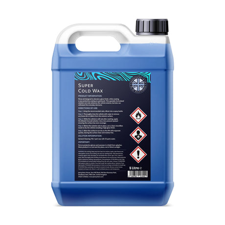Jennychem Super Cold Wax 5L | Car Rinse & Drying Aid