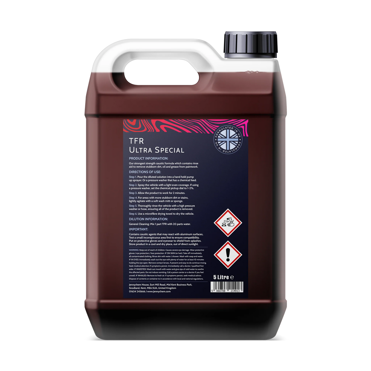 Jennychem TFR Ultra Special  | Strongest Traffic Film Remover 5L