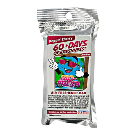 Bio-Bombs Bio-Fresh Bar | Long Lasting Air Freshener Solution - Poppin' Cherry