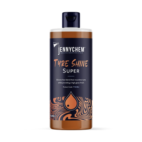 Jennychem Tyre Shine Super 1L | Silicone Free  High Gloss Dressing
