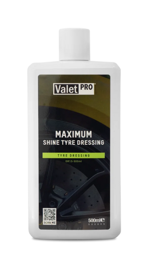 ValetPRO Maximum Shine Tyre Gel 500ml | High Gloss Finish