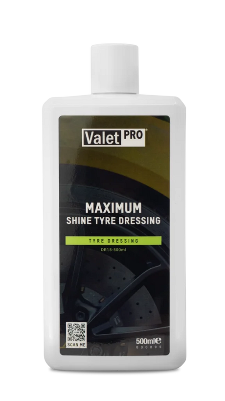 ValetPRO Maximum Shine Tyre Gel 500ml | High Gloss Finish
