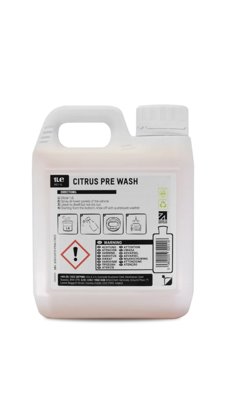 ValetPRO Citrus Pre Wash | Wax & Sealant Safe 1L