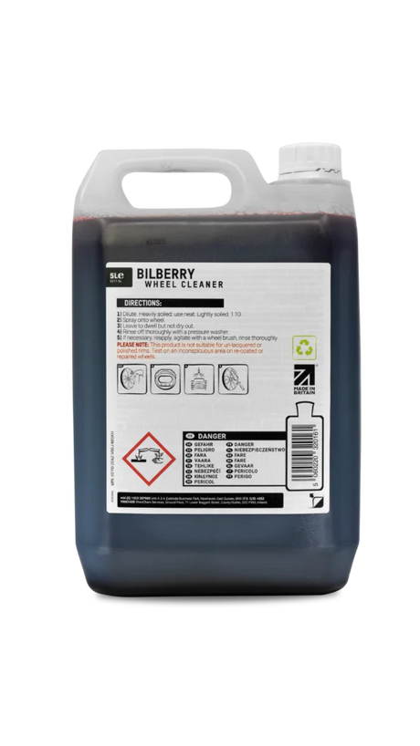 ValetPRO Bilberry Wheel Cleaner | Acid Free Formulation 5L