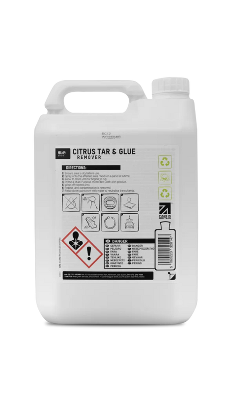ValetPRO Citrus Tar & Glue Remover | Solvent Based 5L