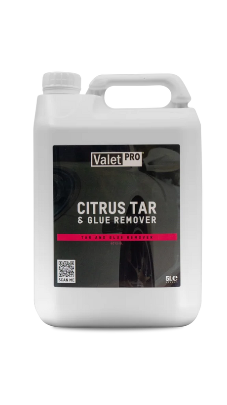 ValetPRO Citrus Tar & Glue Remover | Solvent Based 5L