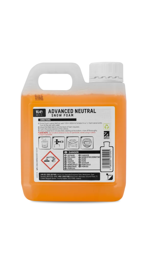 ValetPRO Advanced Neutral Snow Foam 1L | Ceramic & Wax Safe