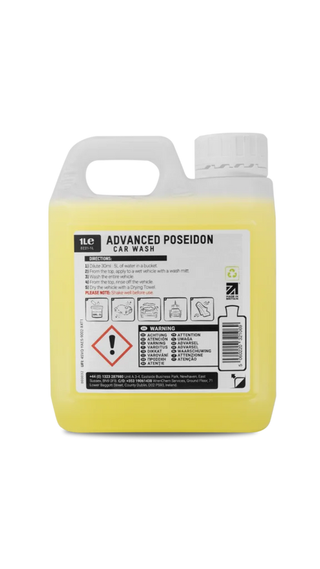 ValetPRO Advanced Poseidon Car Wash Shampoo | High Gloss 1L