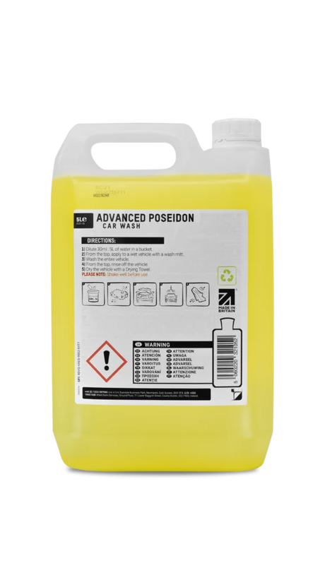 ValetPRO Advanced Poseidon Car Wash Shampoo | High Gloss 5L
