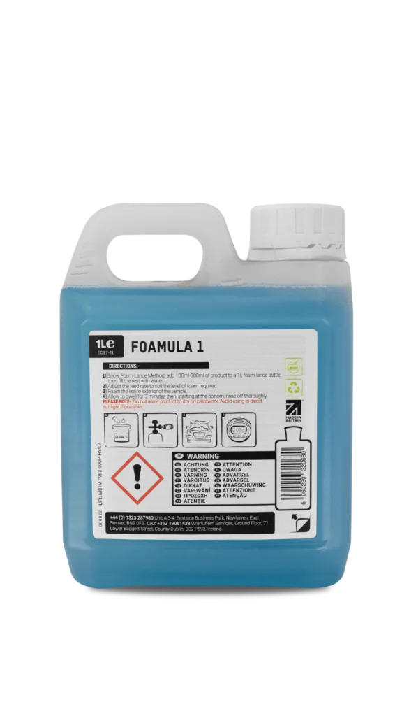 ValetPRO Foamula 1 Snow Foam | pH Neutral Formula 1L
