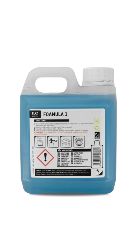 ValetPRO Foamula 1 Snow Foam | pH Neutral Formula 1L