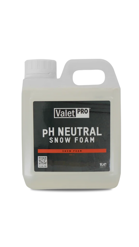 ValetPRO pH Neutral Snow Foam | Wax & Ceramic Coating Safe 1L