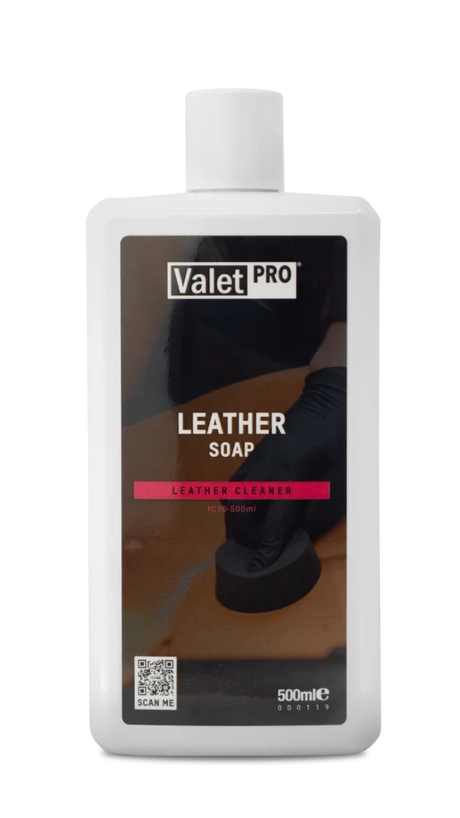 ValetPRO Leather Soap | Effectively Cleans Leather Surfaces 500ml