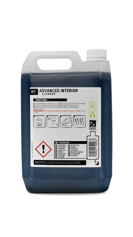 ValetPRO Advanced Interior Cleaner | pH Neutral Formulation 5L