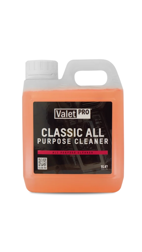 ValetPRO Classic All Purpose Cleaner | Highly Flexible Dilution 1L