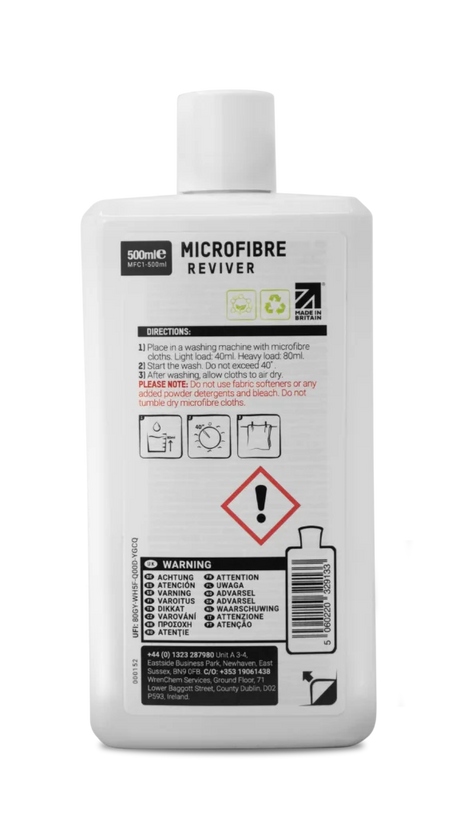 ValetPRO Microfibre Reviver | Revives Microfibre Towels & Cloths 500ml