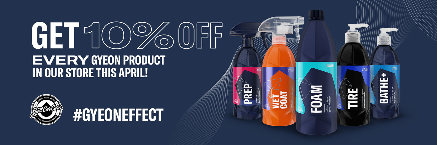 10% Off All Gyeon Products | Just Car Care Discount