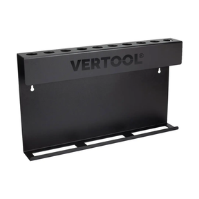 Vertool 10UP Wall Mounted Brush & Bottle Holder | Storage Solutions