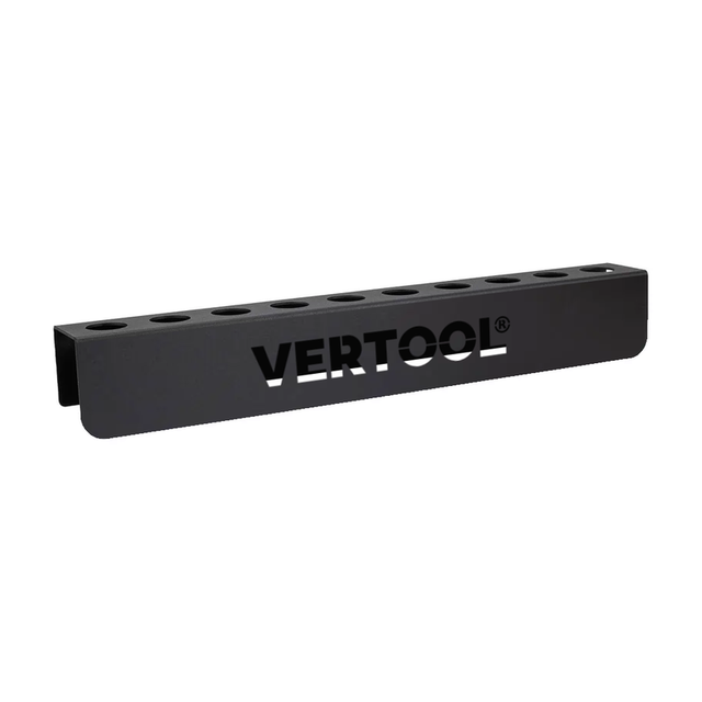 Vertool 10UP Wall Mounted Brush Holder | Storage Solutions