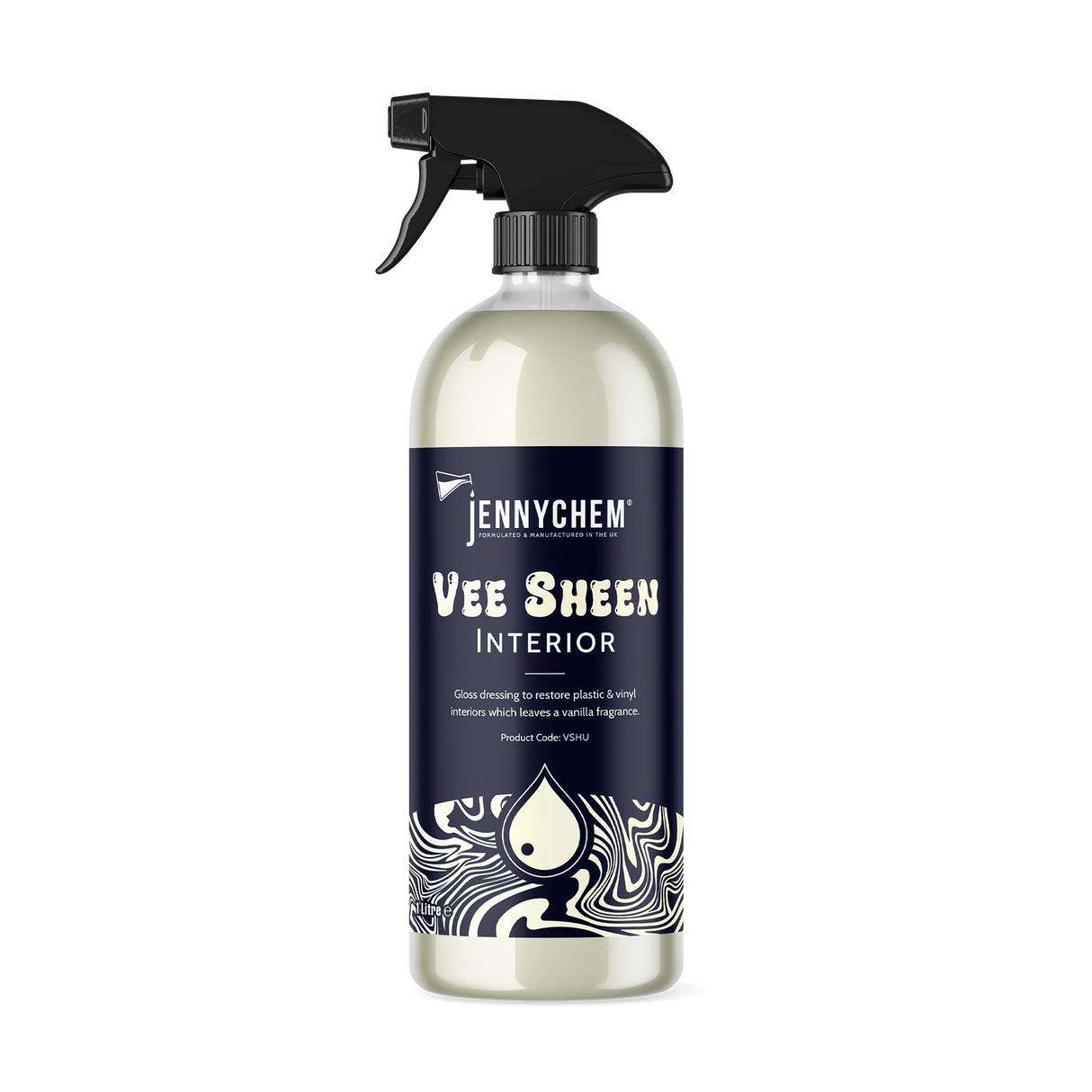 Jennychem Vee Sheen Interior 1L | Plastic Dressing