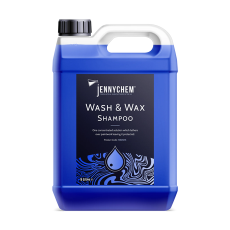 Jennychem Wash & Wax Special Shampoo 5L | Just Waxed Look Shampoo