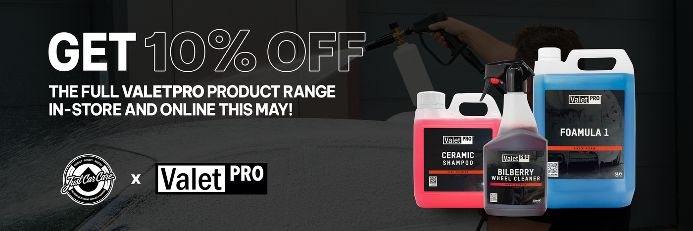 10% Off All ValetPRO Products | Just Car Care Discount